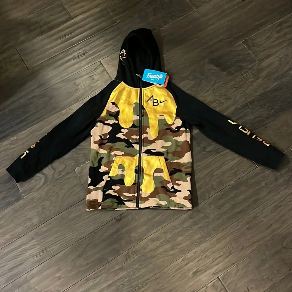 Nike Doernbecher Aiden Barber Always Believe Jacket Youth GS Boys Hoodie Medium